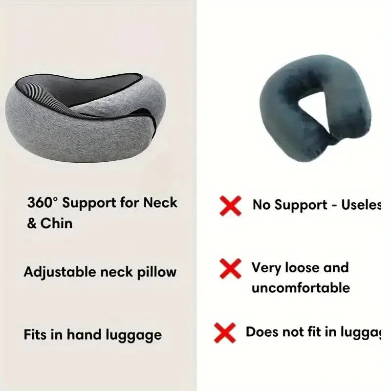 CloudComfort™ U-Shaped Travel Pillow