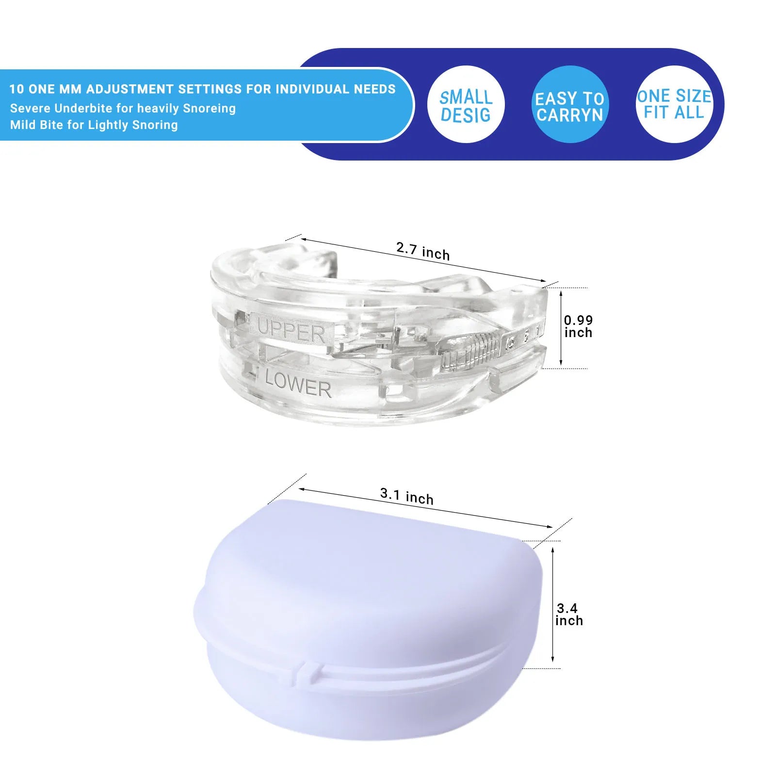 Anti Snoring Bruxism Mouth Guard