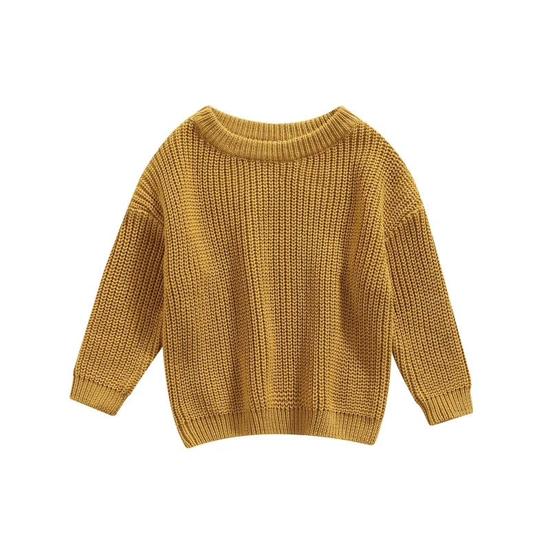 Baby Knitted Long Sleeve Sweaters