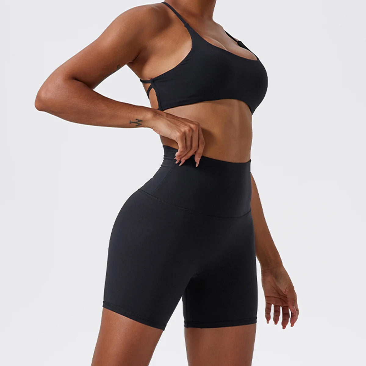 Delilah™ Super Soft Fabric Yoga Push Up Gym Shorts