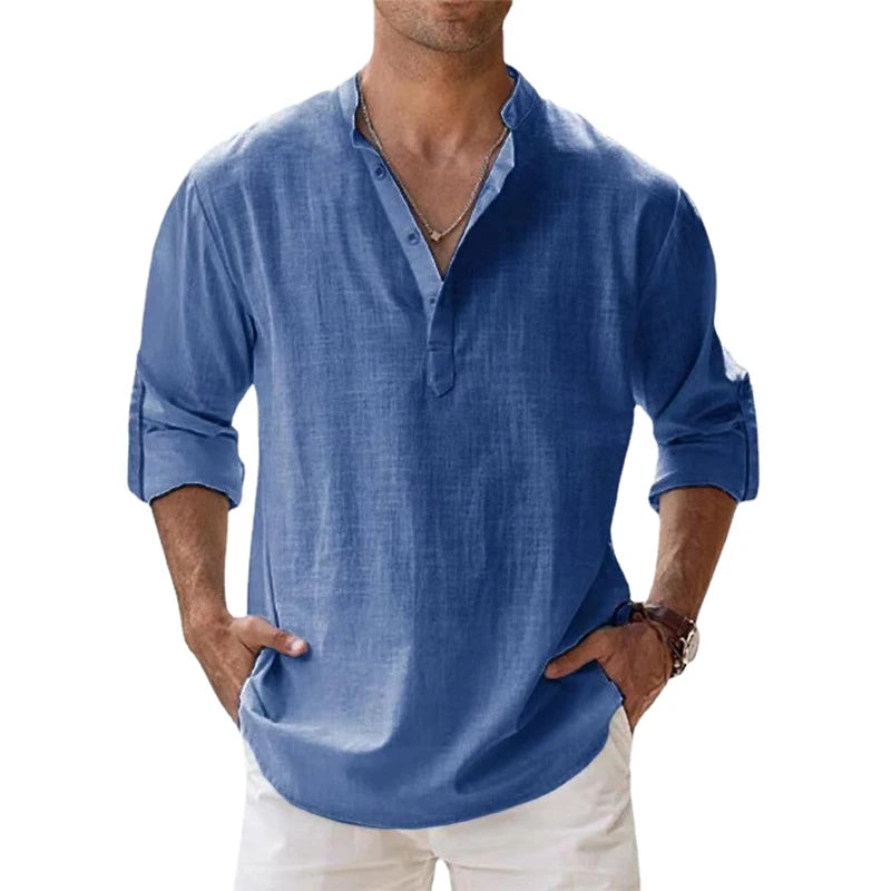 Harry™ Cotton Linen Shirts for Men