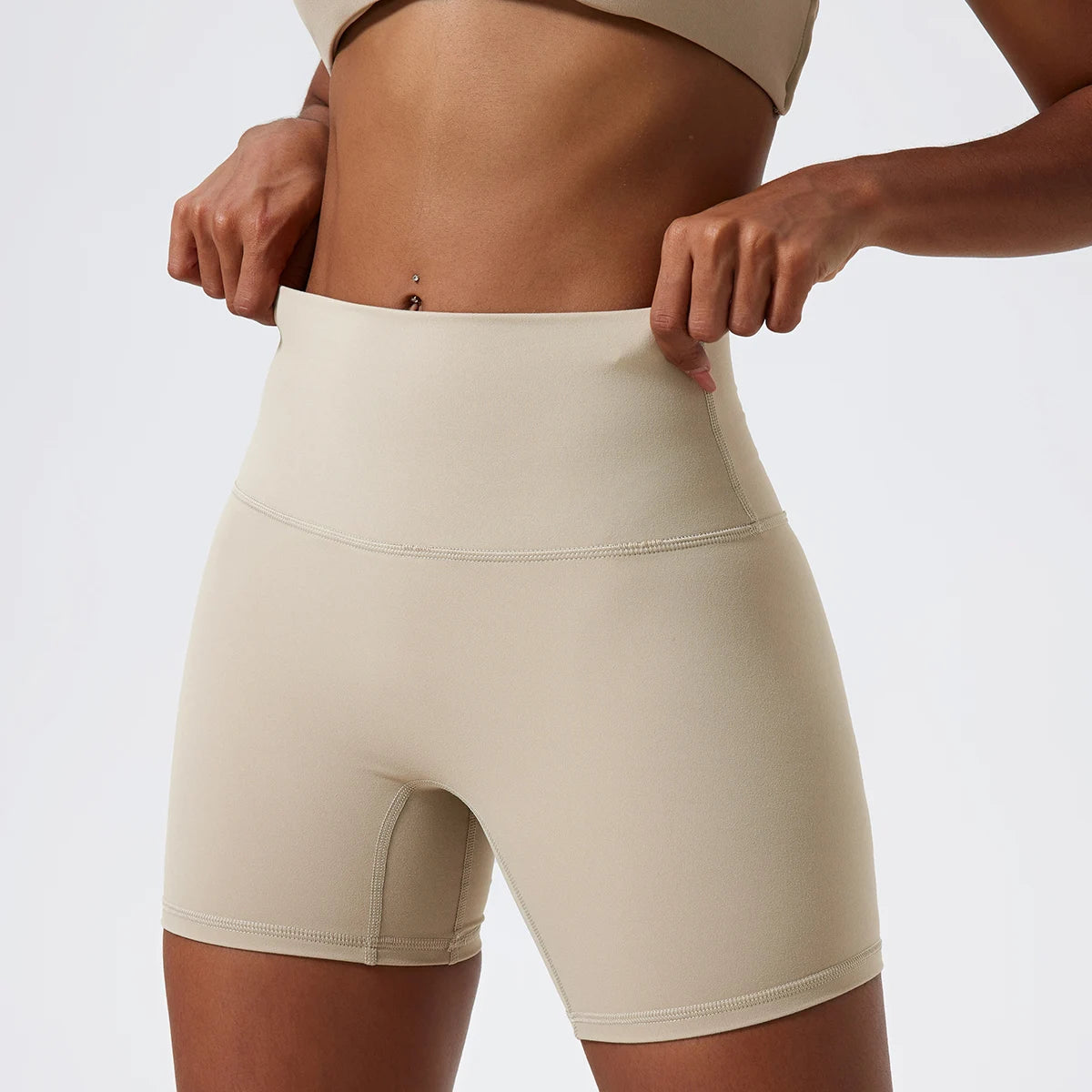 Delilah™ Super Soft Fabric Yoga Push Up Gym Shorts