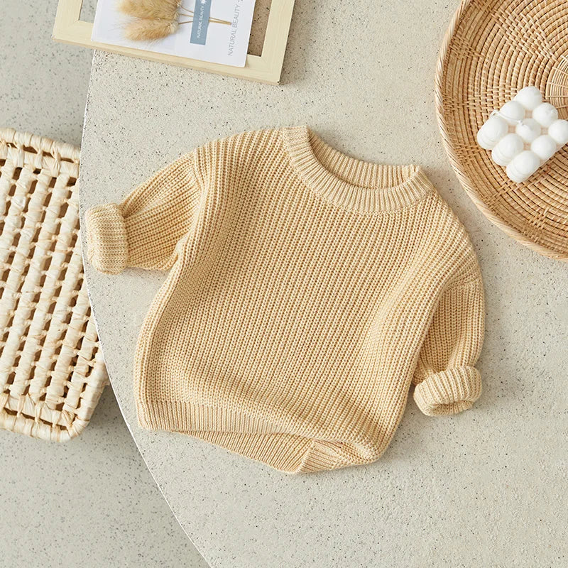 Baby Knitted Long Sleeve Sweaters