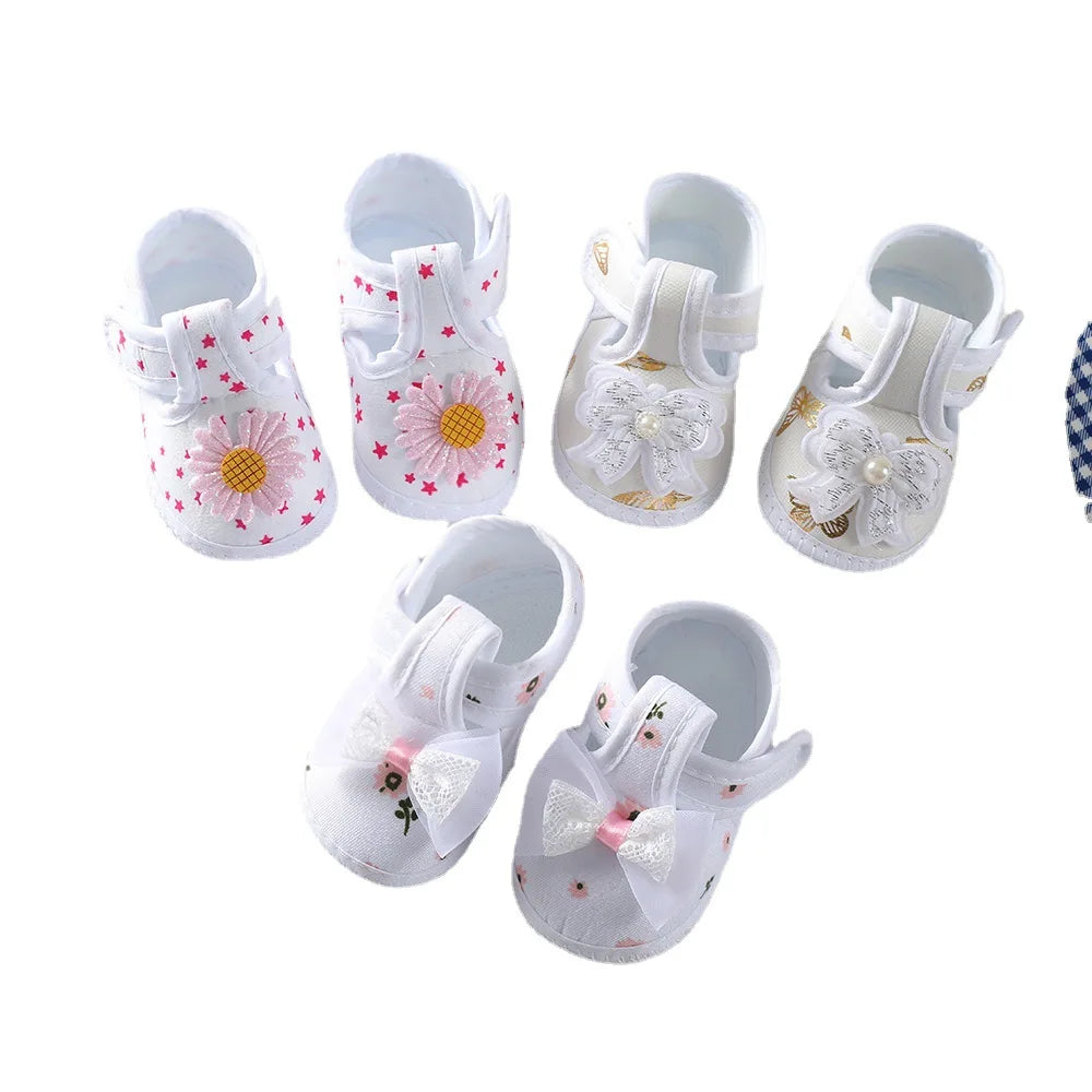 0-12 Month Soft Cotton Baby Shoes