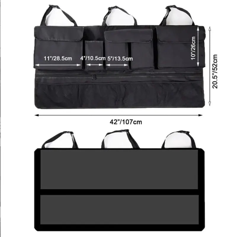 Back Seat Car Trunk Hanging Storage Bag Organiser