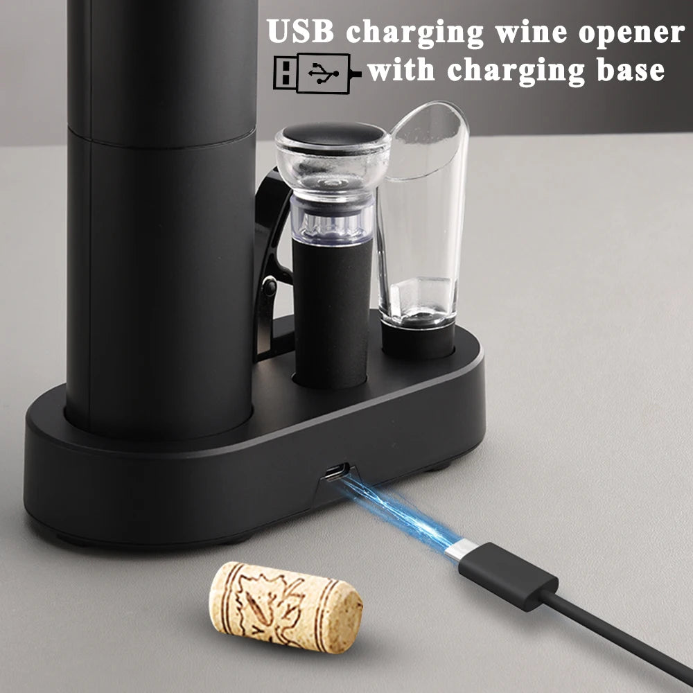 5-in-1 Electric Wine Bottle Opener