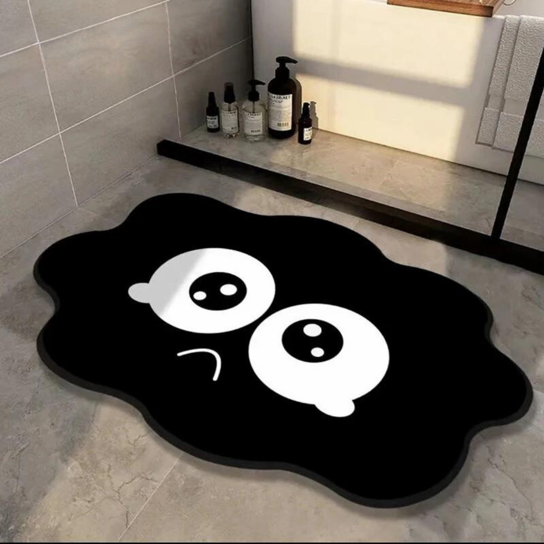 Cartoon Bathroom Non-Slip Diatom Mud Floor Mats