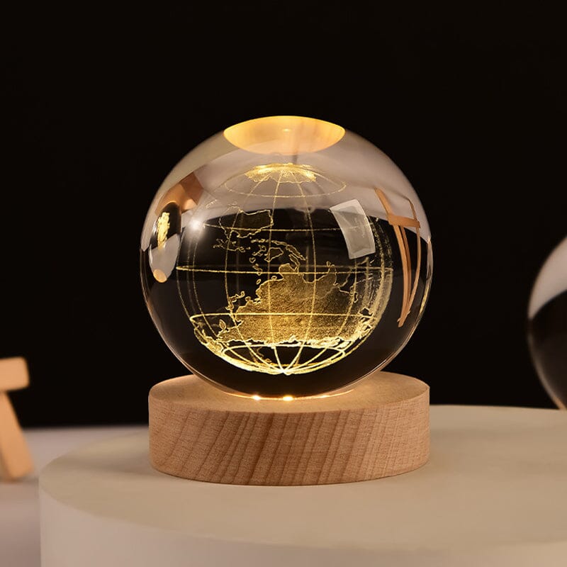 LunaGlobe™ 3D Cosmic Crystal Lamp