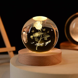 LunaGlobe™ 3D Cosmic Crystal Lamp